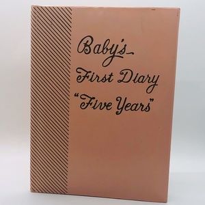 Baby's First Diary "Five Years" (VINTAGE)